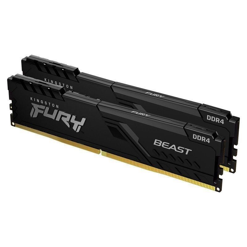 Memória RAM Kingston FURY Beast 2 X 16GB / DDR4 / 3200mhz / 1.35v / CL16 / DIMM