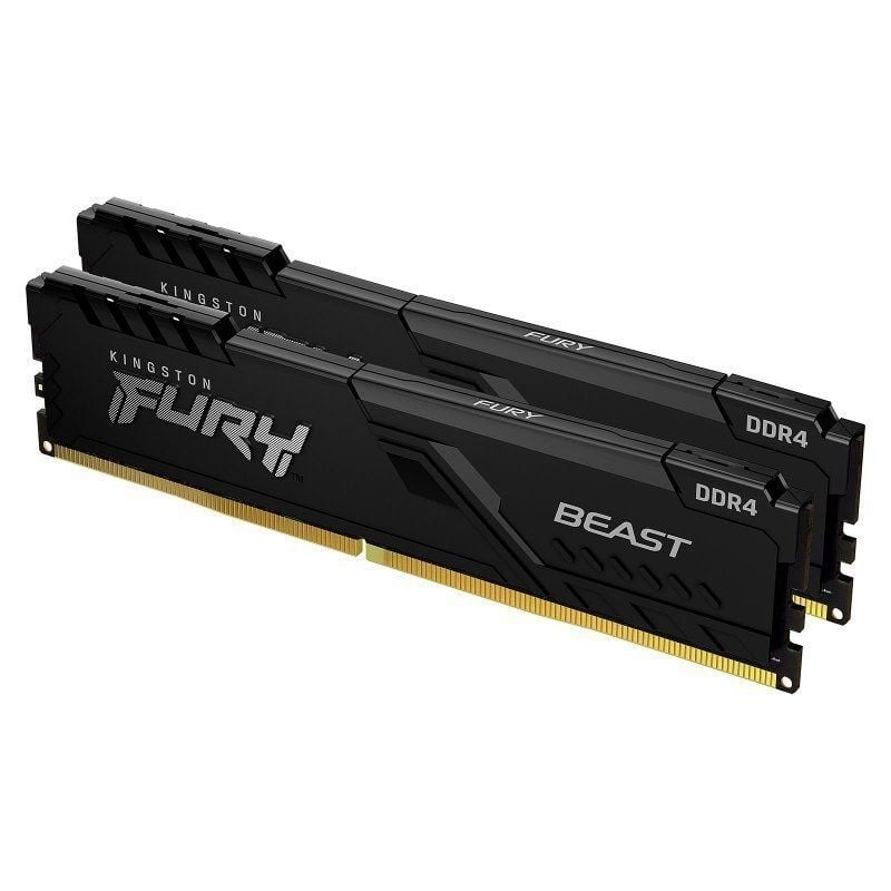 Memória RAM Kingston FURY Beast 2 X 16GB / DDR4 / 3600mhz / 1.35v / CL18 / DIMM
