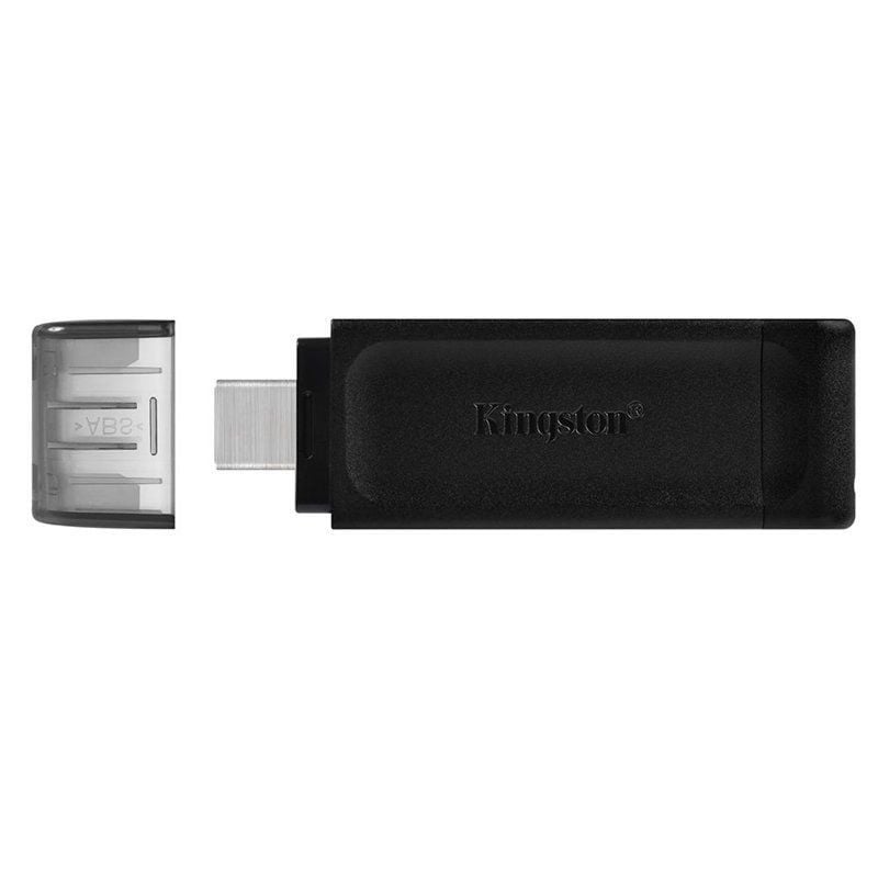 Unidade Flash USB Tipo C Kingston Datatraveler 70 de 64 GB