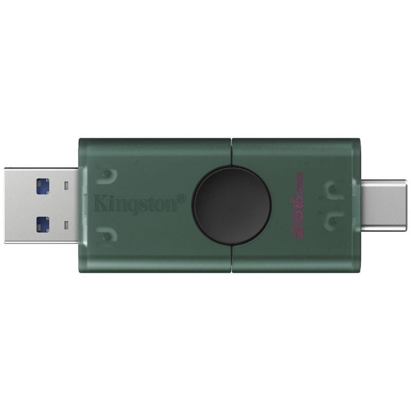 Unidade Flash USB Tipo C e USB 3.2 Kingston Datatraveler Duo 128GB