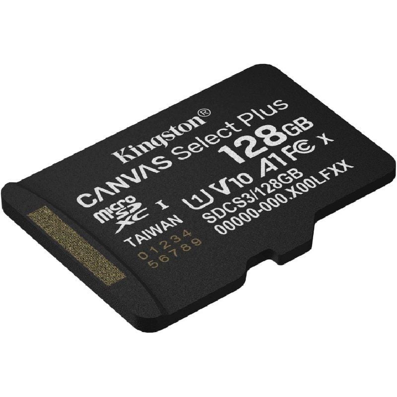 Cartão de Memória Microsd XC Kingston CANVAS Select Plus 128GB / Classe 10 / 150mbs