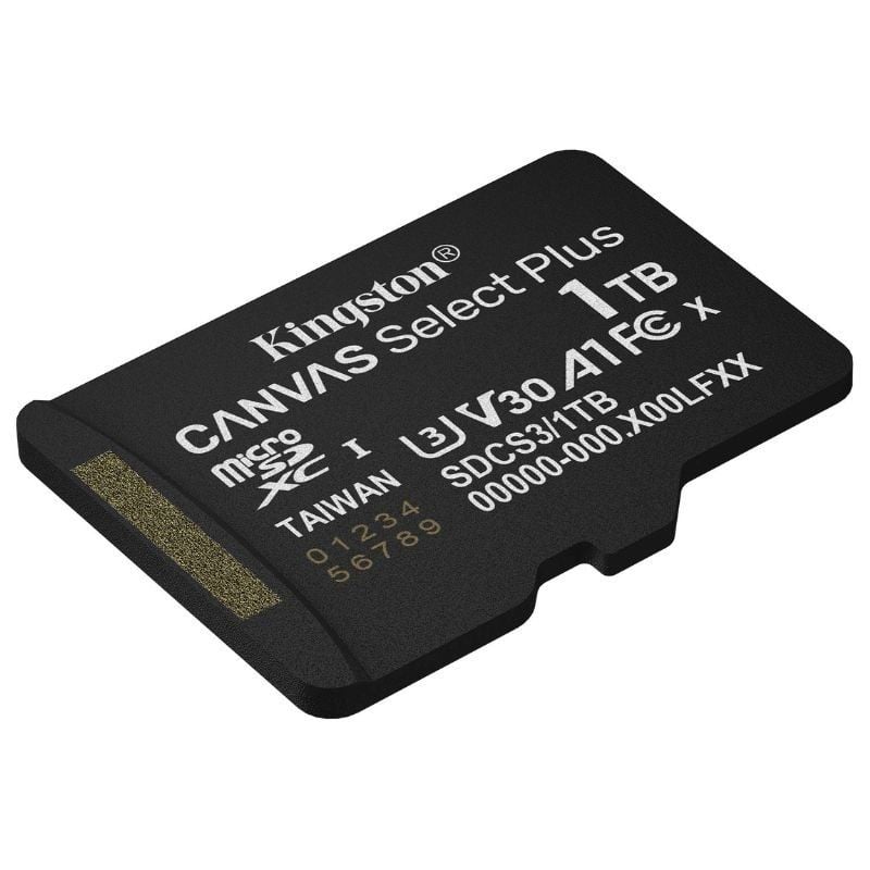 Cartão de Memória Kingston CANVAS Select Plus 1TB Microsd XC / Classe 10 / 150mbs