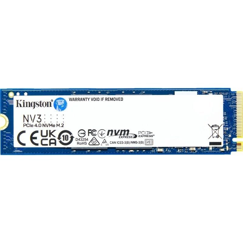 SSD Kingston NV3 4TB / M.2 2280 PCIe NVME / Capacidade Total