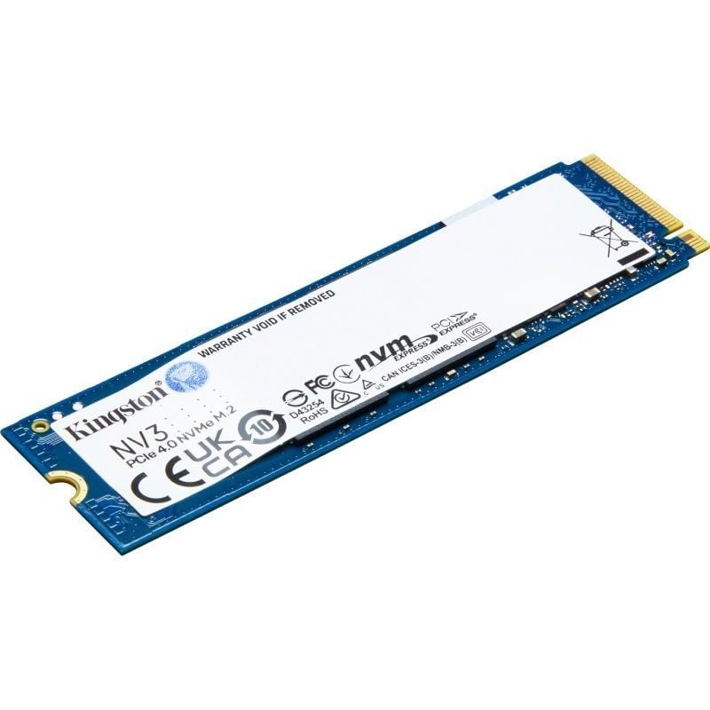 SSD Kingston NV3 4TB / M.2 2280 PCIe NVME / Capacidade Total