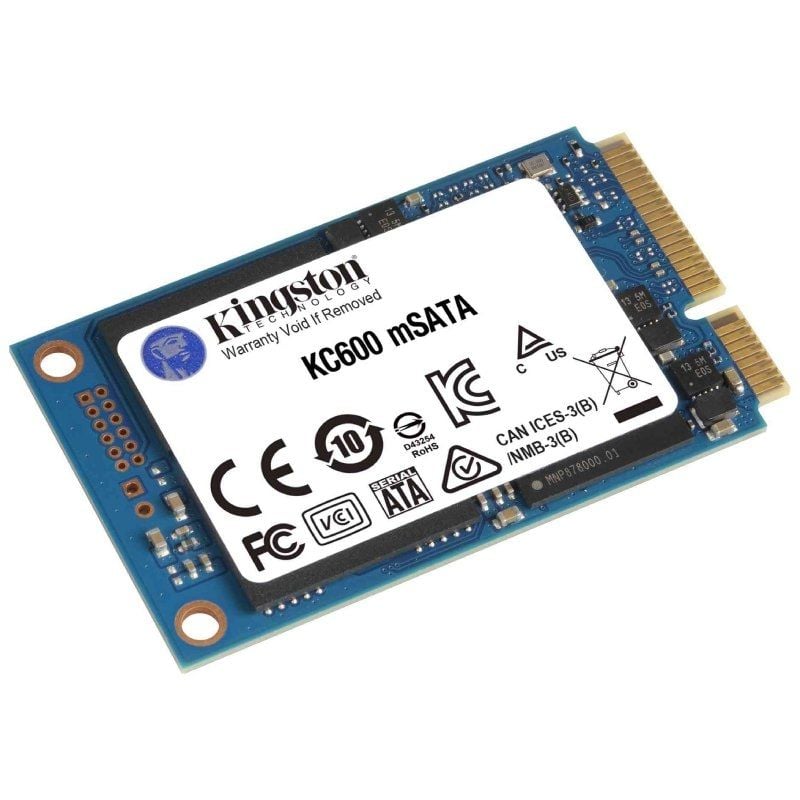 SSD Kingston KC600 1TB / Msata / Capacidade Total