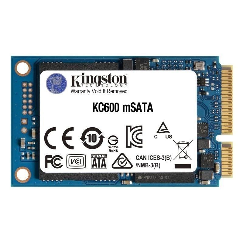 SSD Kingston KC600 512GB / Msata / Capacidade Total