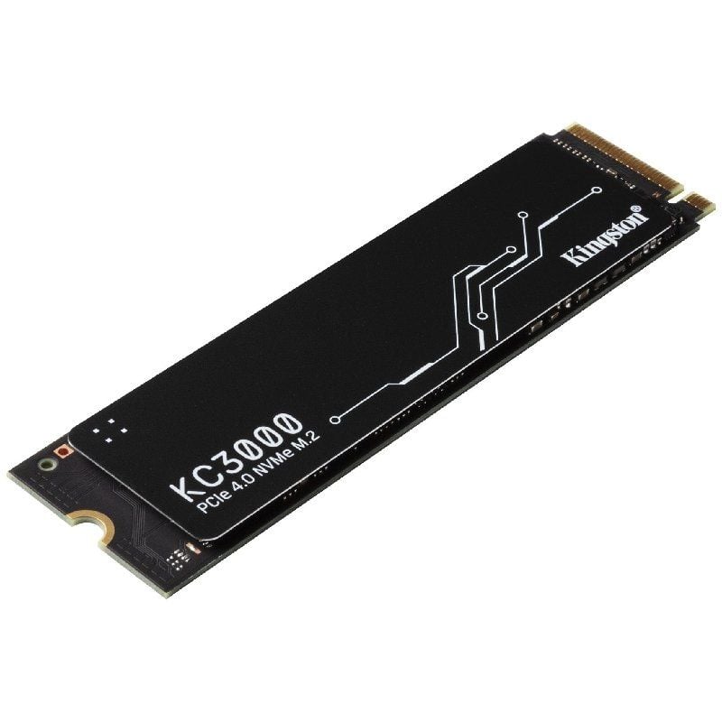 Kingston KC3000 512GB / M.2 2280 PCIe 4.0 / SSD com Dissipador de Calor / Capacidade Total