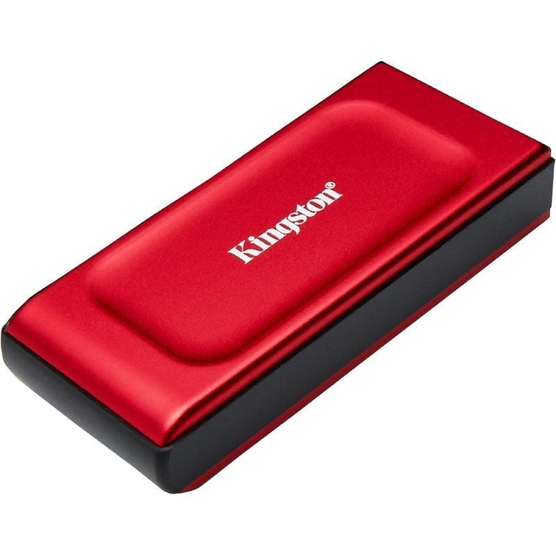 SSD Externo Kingston XS1000 1TB / USB 3.2 / Vermelho