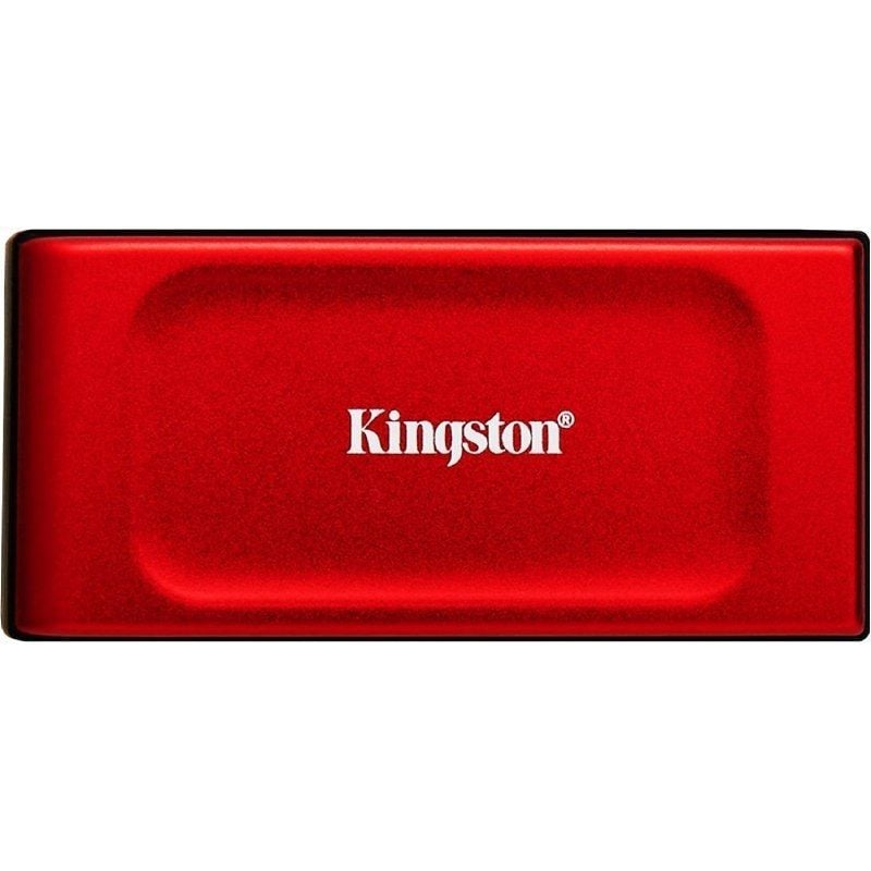 SSD Externo Kingston XS1000 1TB / USB 3.2 / Vermelho
