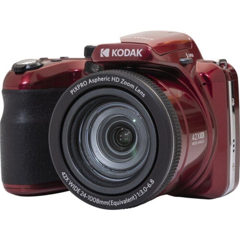 Máquina Fotográfica Digital Kodak Pixpro AZ425 / 20MP / Zoom Ótico 42x / Vermelho