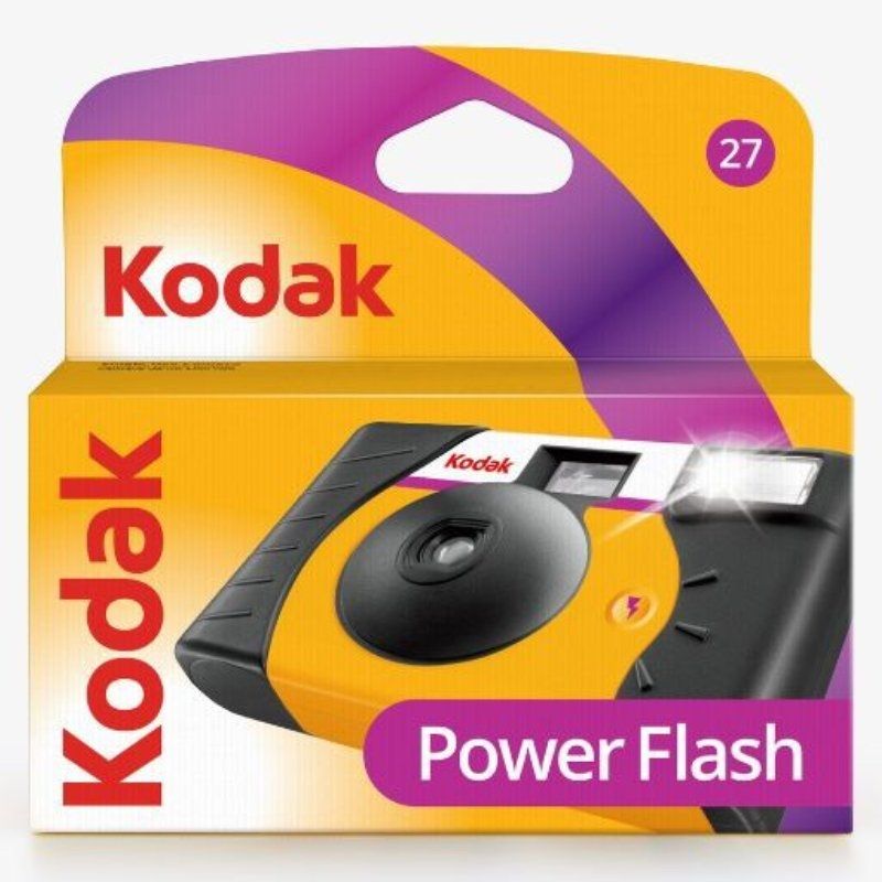 Máquina Fotográfica Descartável Kodak Power Flash / 27 Exposições