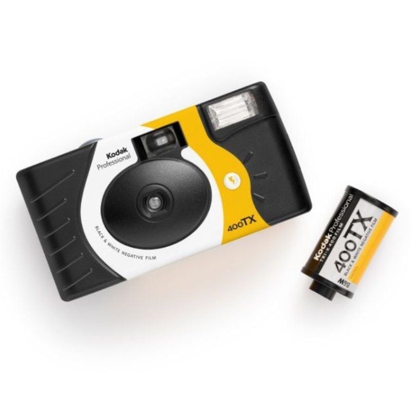 Máquina Fotográfica Descartável Kodak Professional Tri-x 400 / 27 Exposições