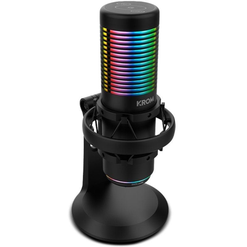 Microfone Krom Kaze / USB 2.0 / Jack 3.5