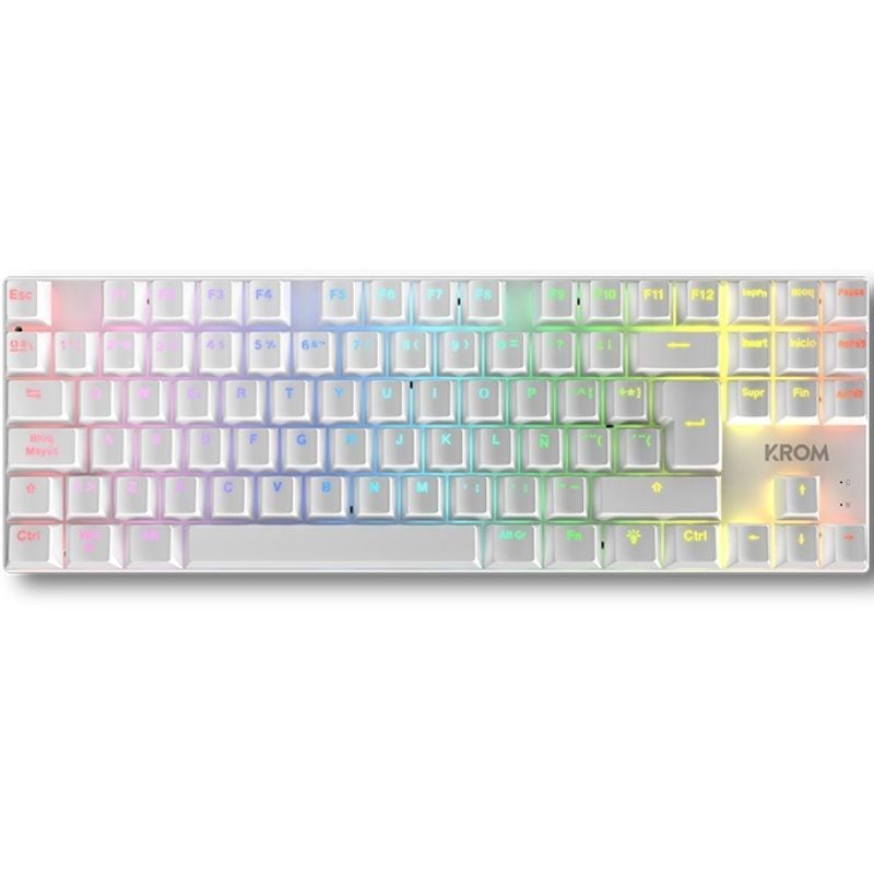 Krom Klass Gaming Pack / Teclado RGB + Rato Ótico RGB + Tapete de Rato RGB + Auricular RGB + Auscul…