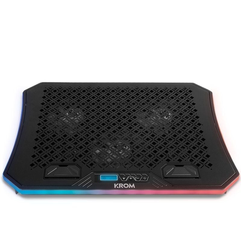 Suporte de Arrefecimento Krom Kooler para Computadores Portáteis Até 19" / Iluminação LED