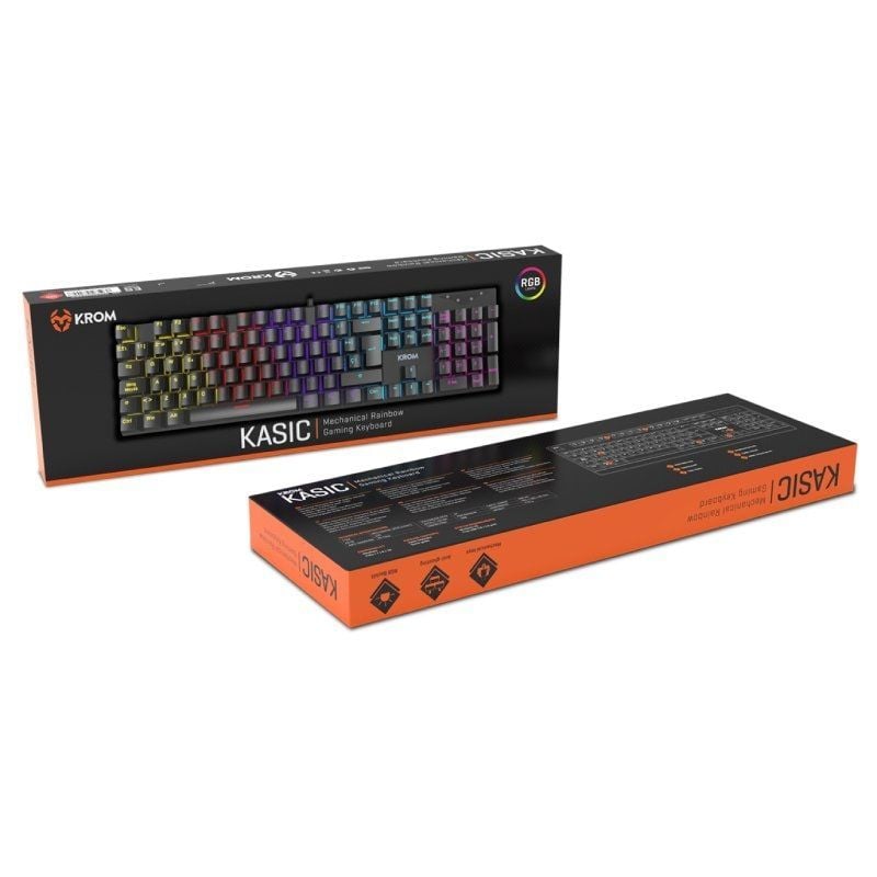 Teclado Mecânico para Jogos Krom Kasic