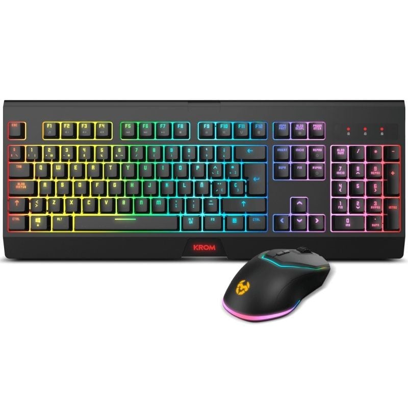 Krom Kabala Gaming Pack / Teclado sem Fios + Rato sem Fios