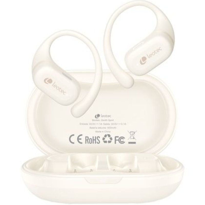 Leotec Open Air Zenith Sport Auscultadores Desportivos Bluetooth com Estojo de Carregamento / Auton…