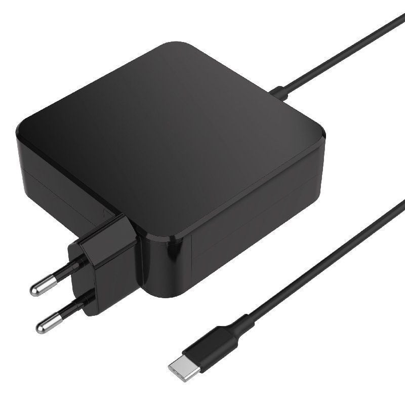 Carregador Universal para Computadores Portáteis Leotec Notebook 90W Tipo C / 1x USB Tipo C / 4,5a