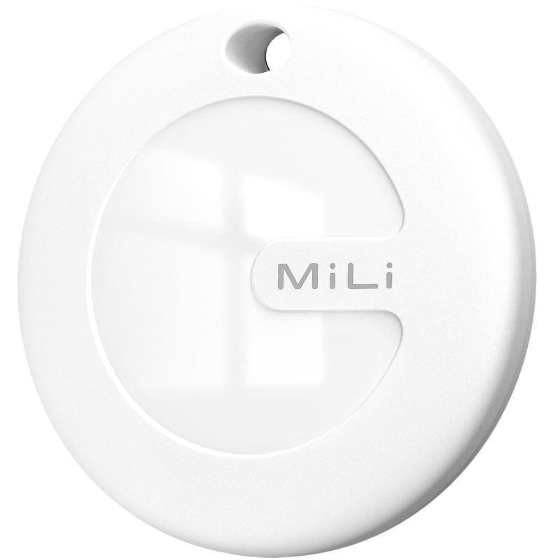 Localizador Duplo Leotec Easytag / Branco / Inclui Um Porta-chaves Castanho
