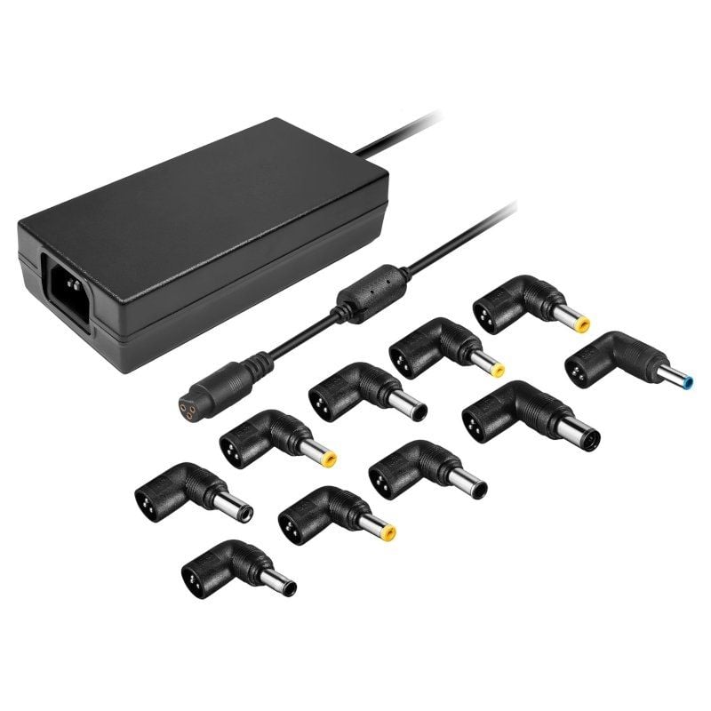 Leotec Carregador de Portátil para Portátil / 120W / Automático / 10 Conectores / Tensão 12-20v