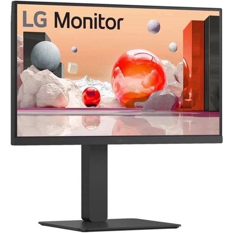 Monitor Profissional LG 24ba850-b 23,8" / Full HD / Webcam / Multimédia / Preto