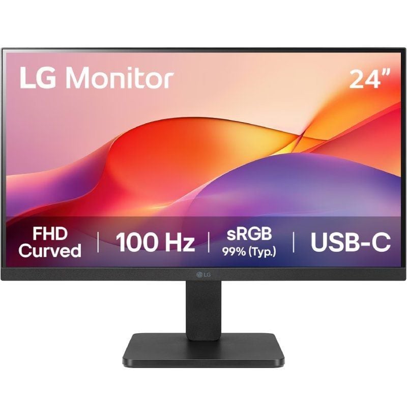 Monitor Curvo LG 24u421a-b 23,8" / Full HD / Preto