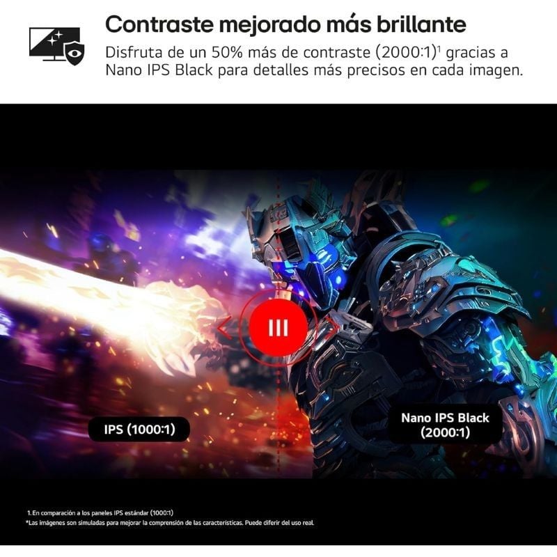 Monitor para Jogos LG Ultragear 27g850a-b 27" / 4K / 1ms / 240hz / IPS / Altura Ajustável / Púrpura…