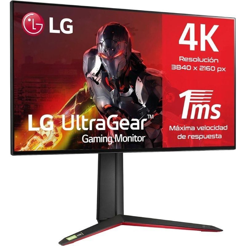 Monitor para Jogos LG Ultragear 27gp95rp-b 27" / 4K / 1ms / 160hz / IPS / Ajustável em Altura / Pre…