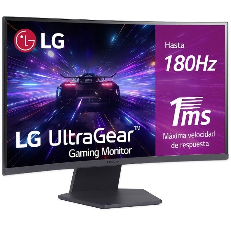 LG Ultragear 27gs60qc-b 27" / QHD / 1ms / 180hz / VA / Preto / Monitor de Jogos Curvo LG Ultragear…
