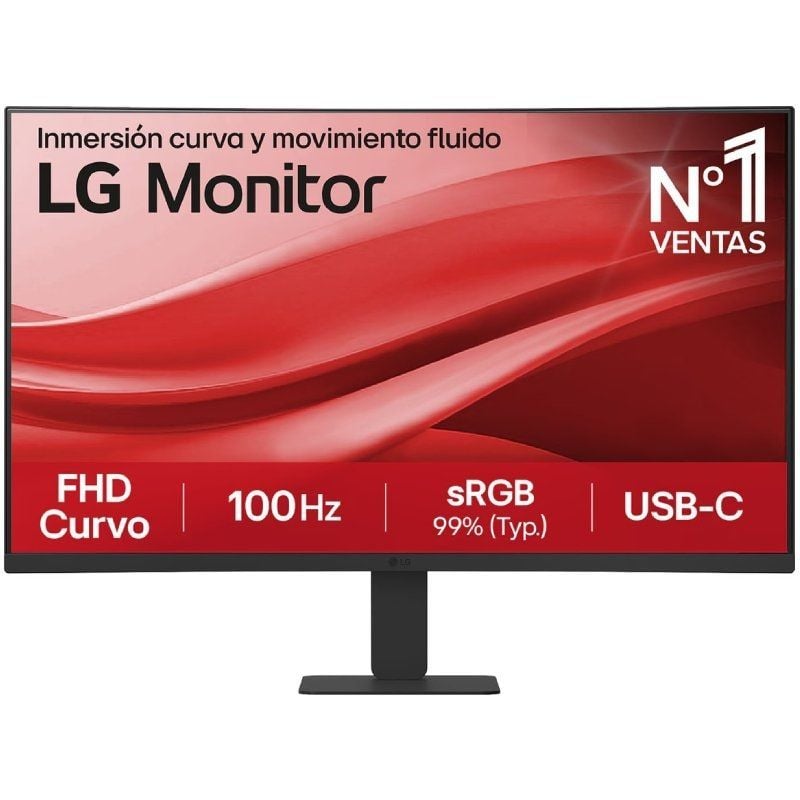 Monitor Curvo LG 27u421a-b 27" / Full HD / Preto