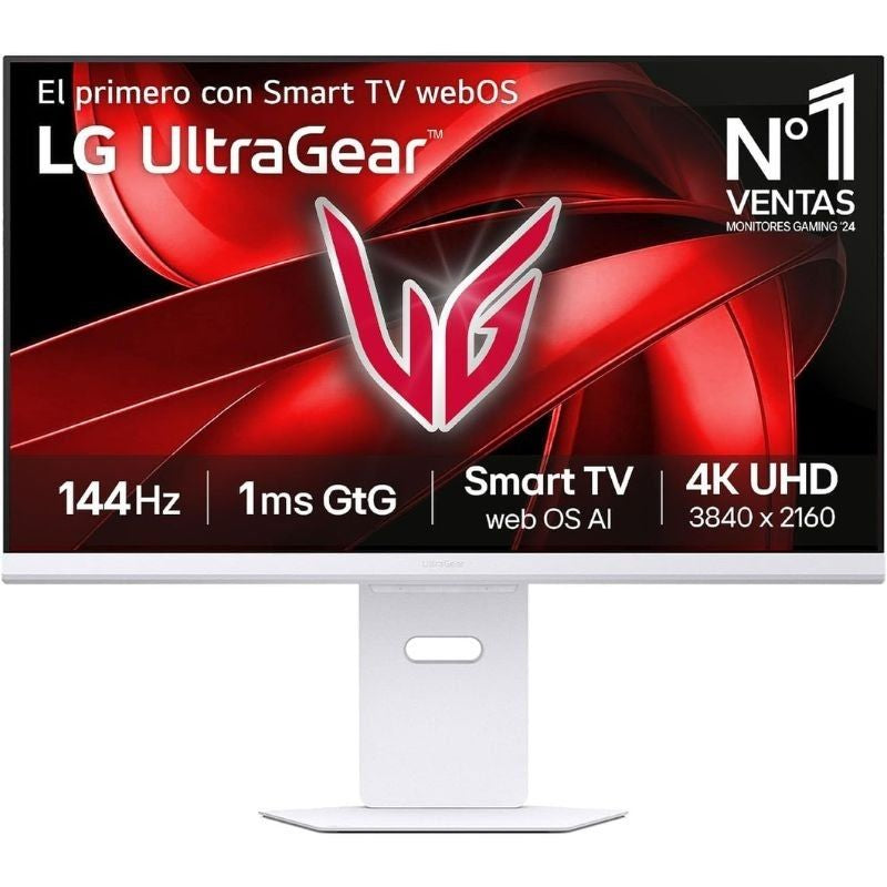 Monitor Gaming LG Ultragear 32g810sa-w 32" / 4K / Multimédia / 1ms / 144hz / IPS / Ajustável em Alt…