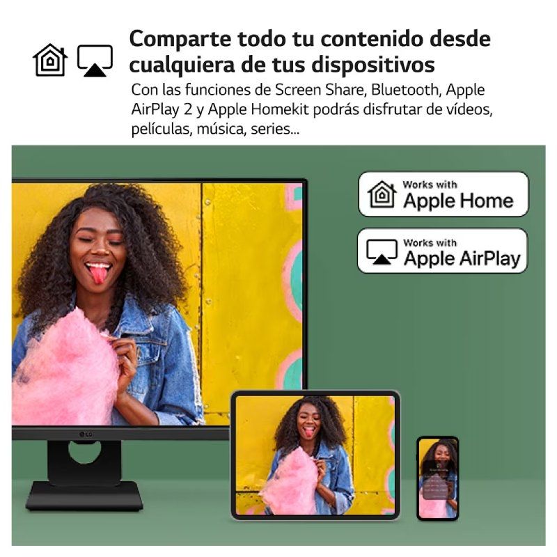 Monitor Inteligente LG Myview 32sr50f-b 31,5" / Full HD / Multimédia / Smart TV / Preto