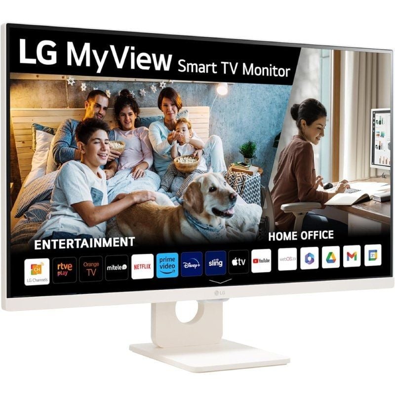 Monitor Inteligente LG Myview 32sr50f-w 31,5" / Full HD / Multimédia / Smart TV / Branco