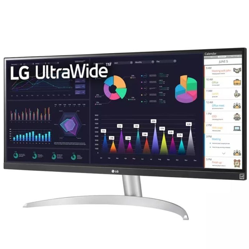 LG 34wq500-b 34" / WFHD / Preto Monitor Profissional de Ecrã Ultra Largo LG 34wq500-b 34" / WFHD /…