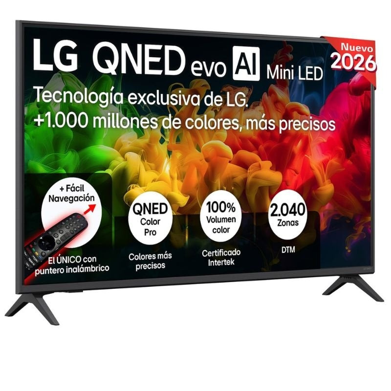 LG QNED Evo AI QNED8EB Mini TV LED 43QNED8EB3F 43" / Ultra HD 4K / Smart TV / Wifi