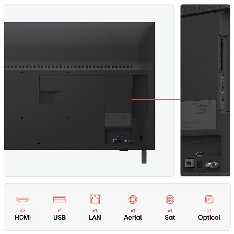 LG UHD TV 43UA75006LA 43" / Ultra HD 4K / Smart TV / Wifi