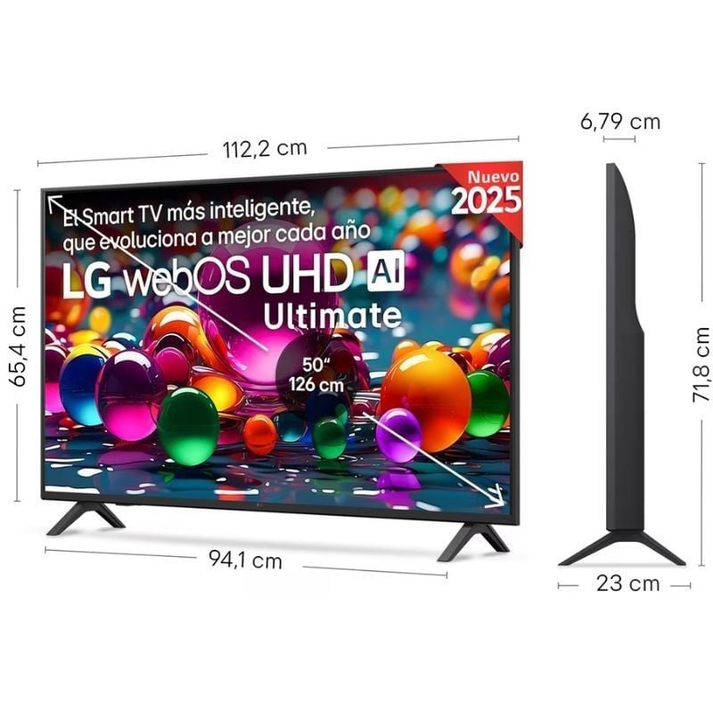 TV LG UHD 50UA74006LB 50" / Ultra HD 4K / Smart TV / Wifi