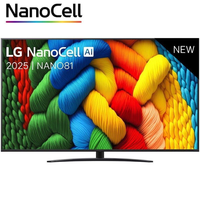 LG Nanocell 65NANO81A6A TV de 65" / Ultra HD 4K / Smart TV / Wifi
