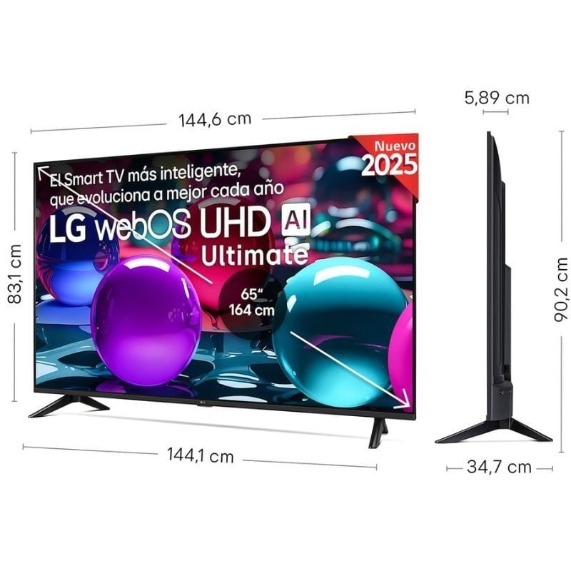 LG UHD TV 65UA73006LA 65" / Ultra HD 4K / Smart TV / Wifi