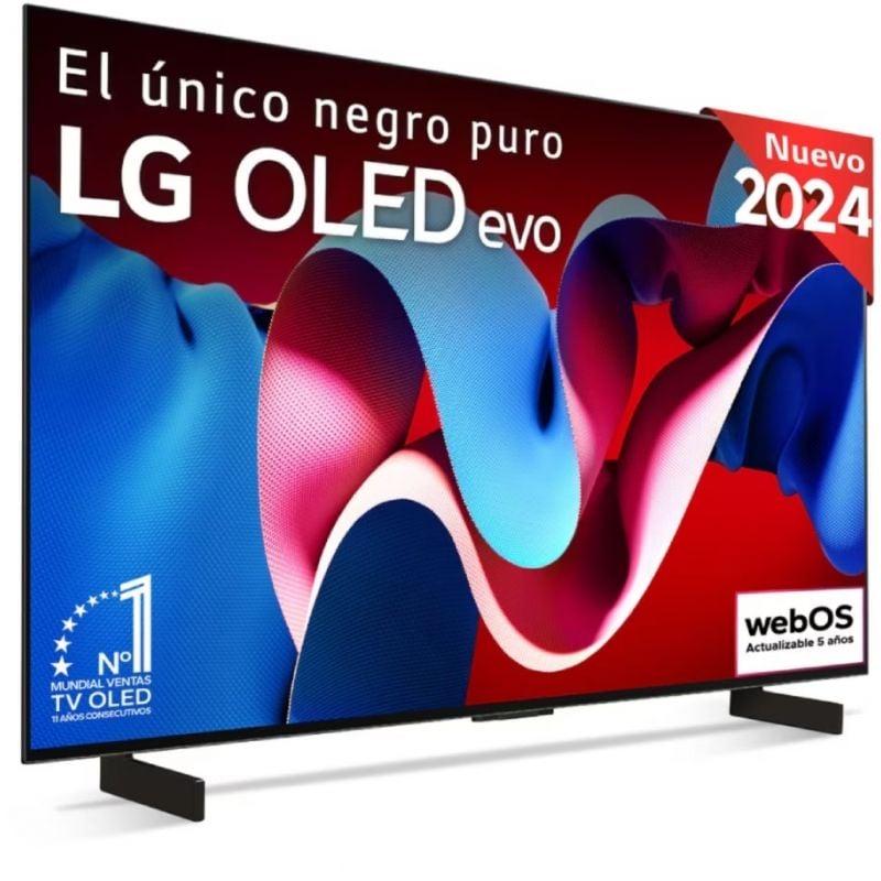 LG 4K OLED Evo AI C4 OLED42C45LA 42" OLED42C45LA / Ultra HD 4K / Smart TV / Wifi