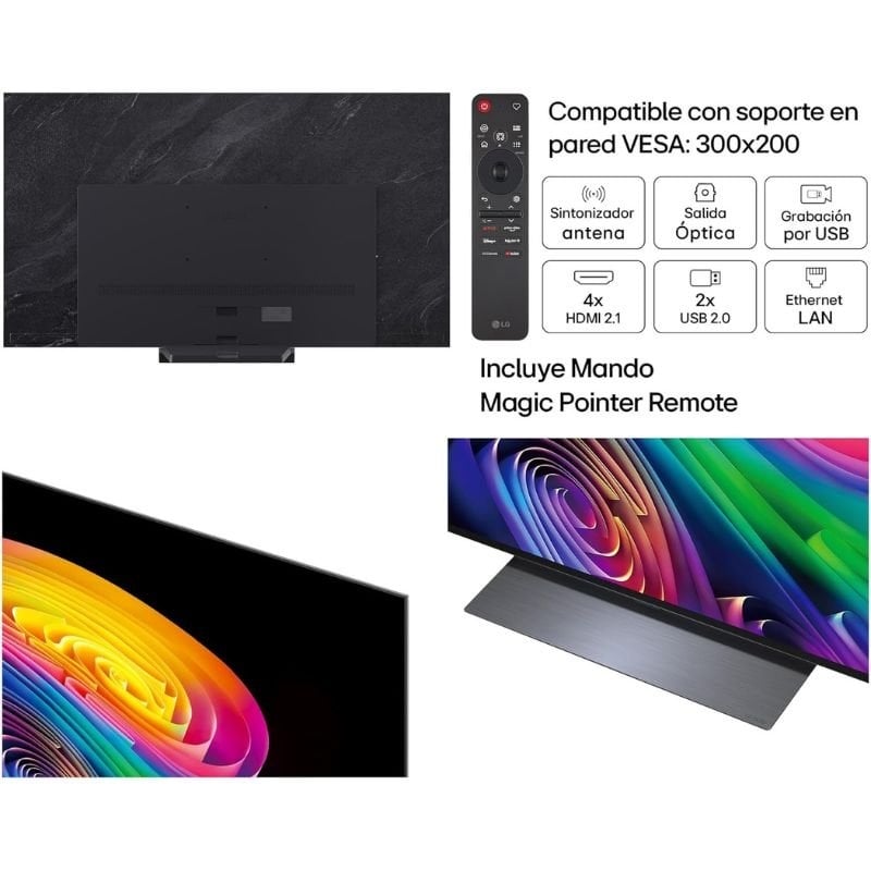 Televisor LG OLED Evo AI C6 OLED42C64LA 42" / Ultra HD 4K / Smart TV / Wi-fi