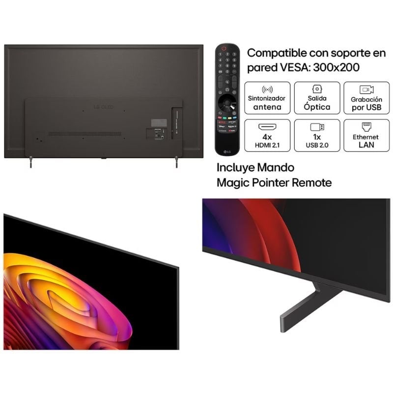 Televisor LG OLED AI B6 OLED65B6ELC 65" / Ultra HD 4K / Smart TV / Wi-fi