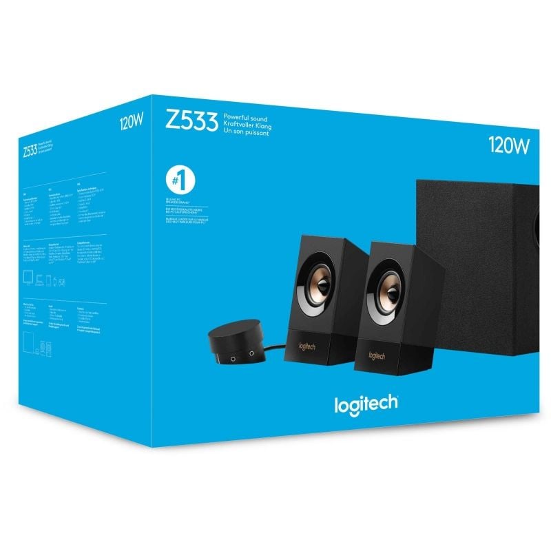 Altifalantes Logitech Z533 / 120W / 2.1