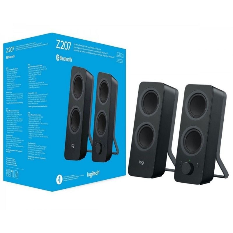 Altifalantes Bluetooth Logitech Z207 / 10W / 2.0
