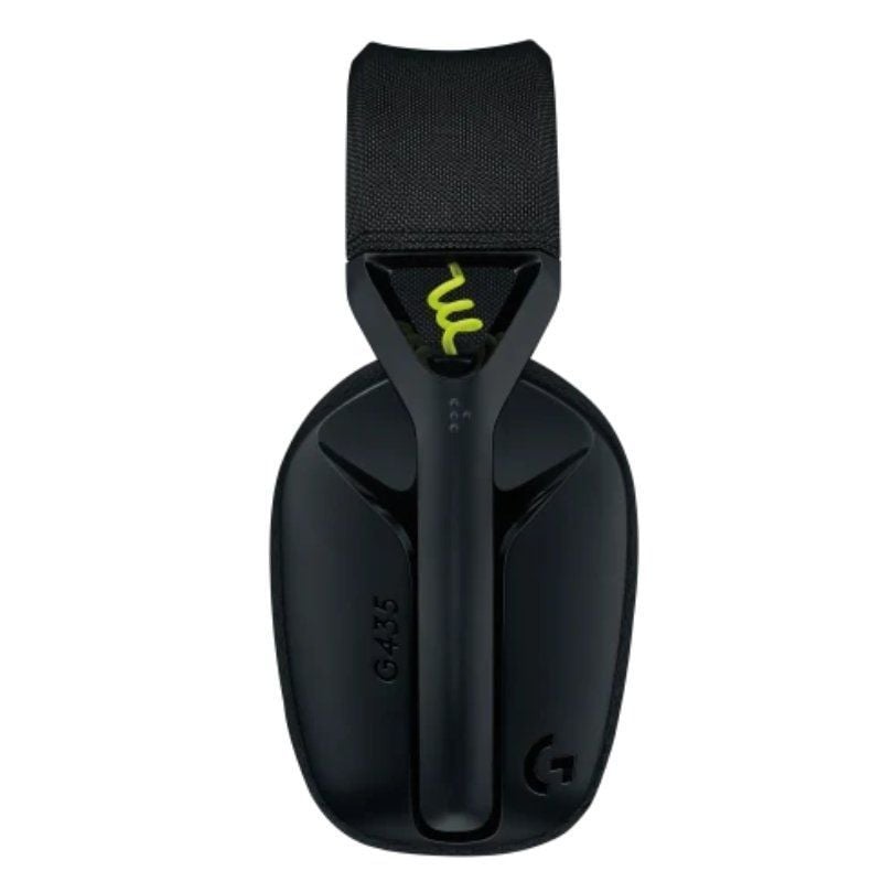 Logitech G435 Auscultadores sem Fios para Jogos com Microfone / Bluetooth / Preto e Amarelo