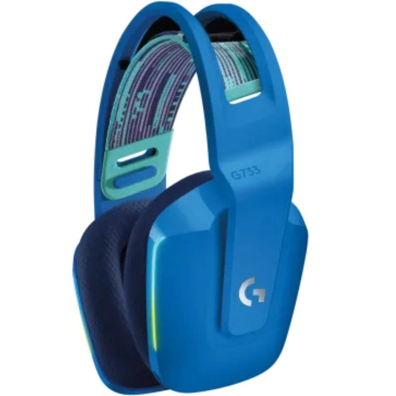 Logitech G733 Auscultadores sem Fios para Jogos com Microfone / Azul