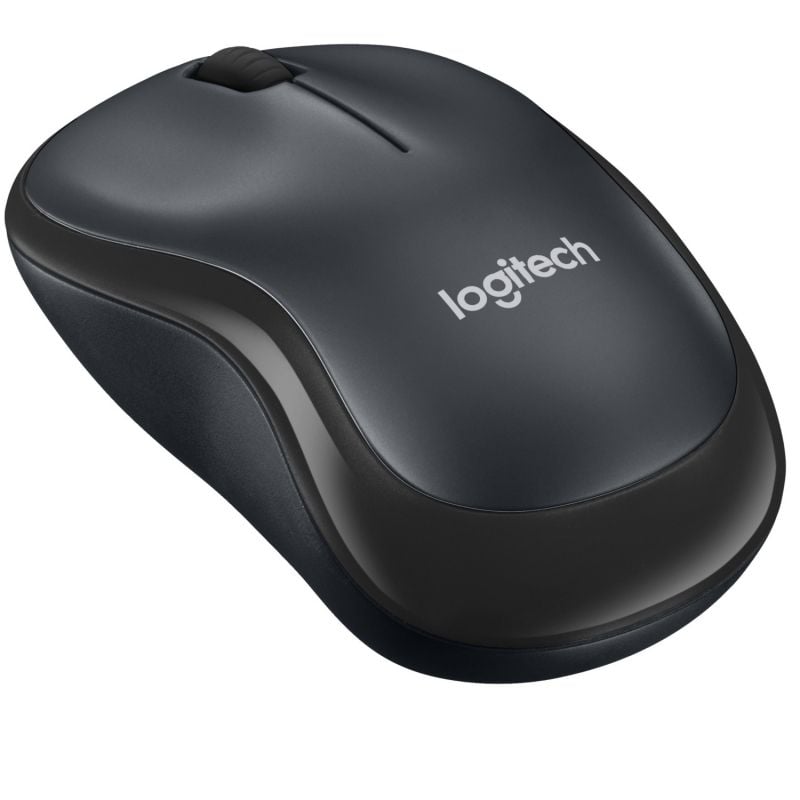 Rato sem Fios Logitech Silent M220 / Até 1000 DPI / Cinzento Carvão