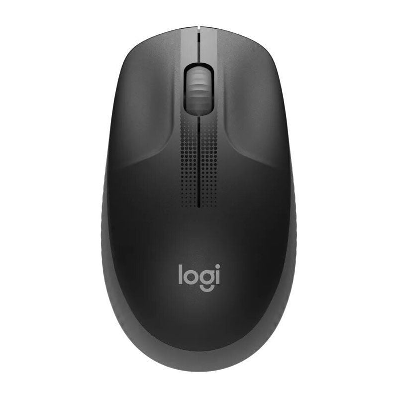 Rato sem Fios Logitech M190 / Até 1000 DPI / Cinzento Carvão