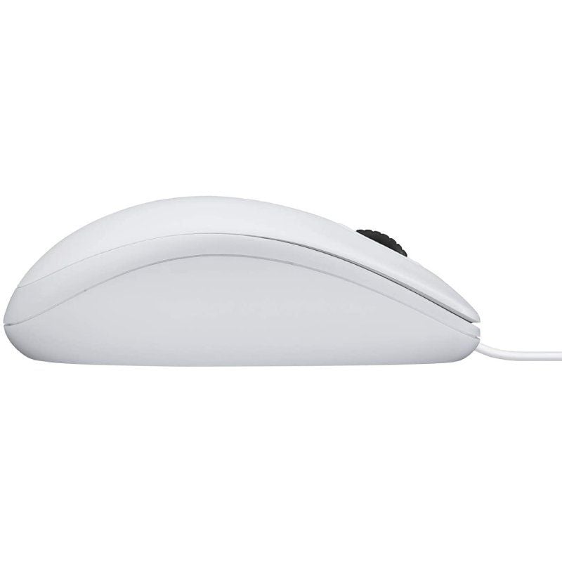 Rato Logitech B100 / Até 800 DPI / Branco